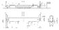 Échelle linéaire d'absolu de la métrologie 1250mm de lecture de Digital de mesure de longueur
