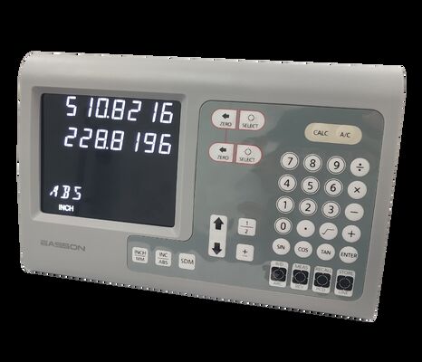 Encodeurs linéaires optiques à 3 axes dotés d'un logiciel multilingue et d'une mémoire de position de panne d'alimentation pour des performances améliorées des machines-outils