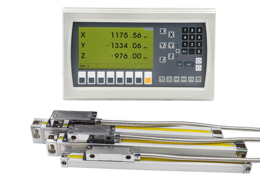 Encodeur linéaire optique incrémental compact et durable pour tour fraiseur